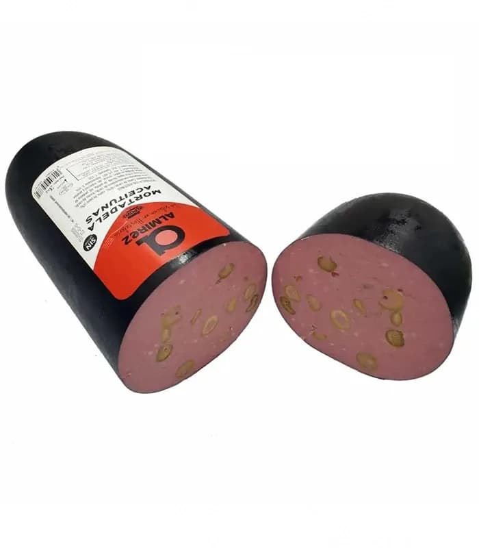 Mortadella con Aceitunas 3 kg Almirez (Caja de 2 unidades)
